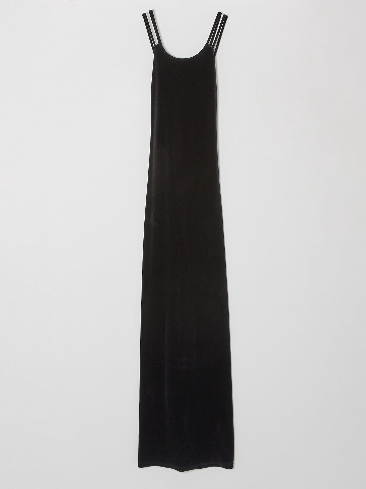 velour cami-onepiece Black【Stock】