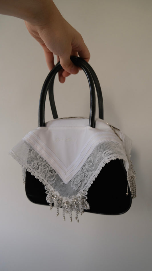 White handkerchief handbag【Delivery in February 2026】