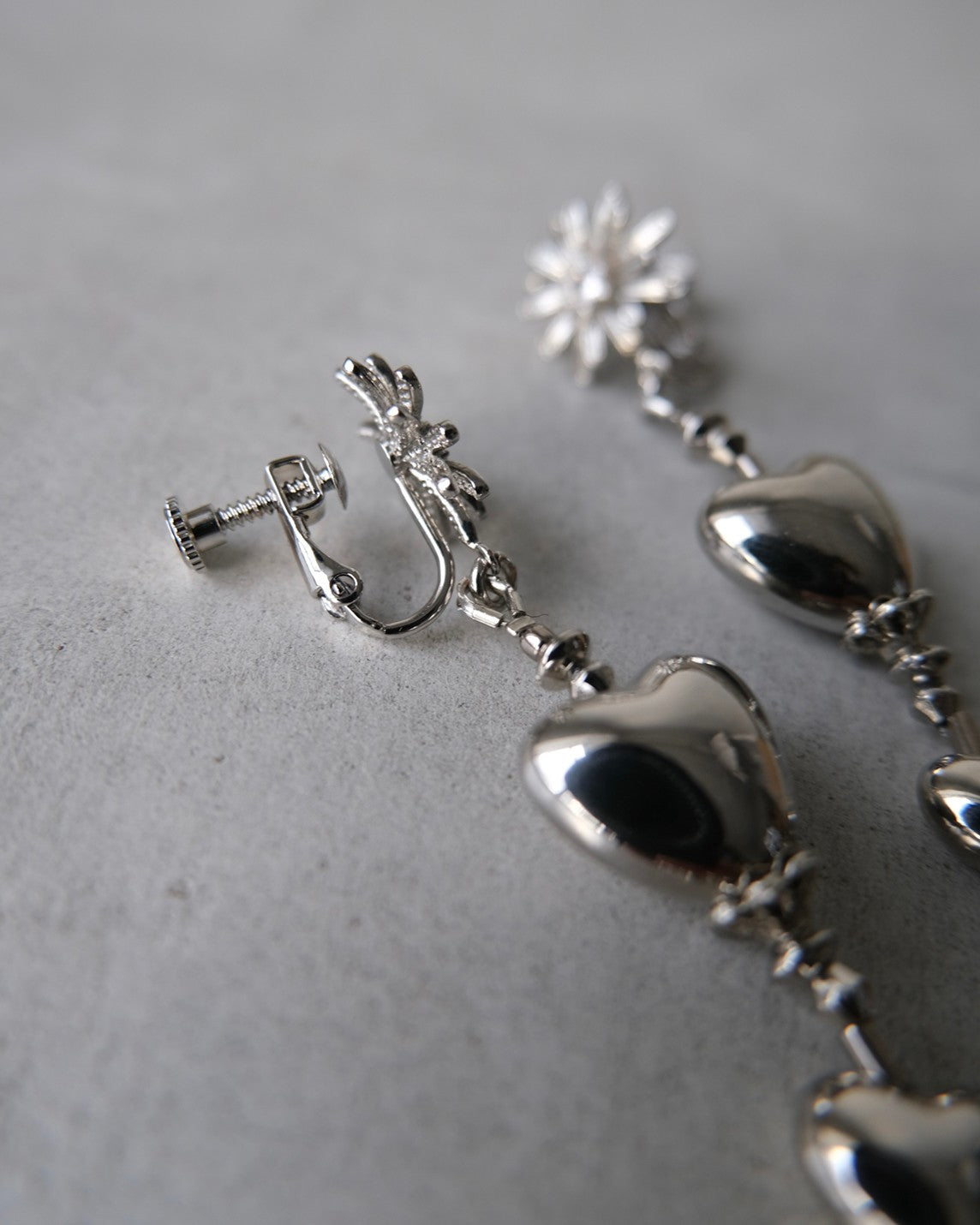 heart earring【Stock】