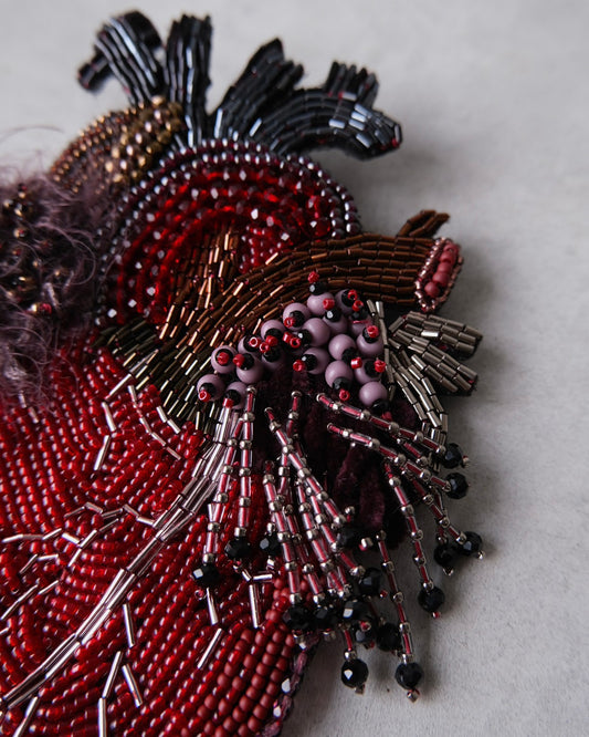 heart bijou brooch【Delivery in September 2023】