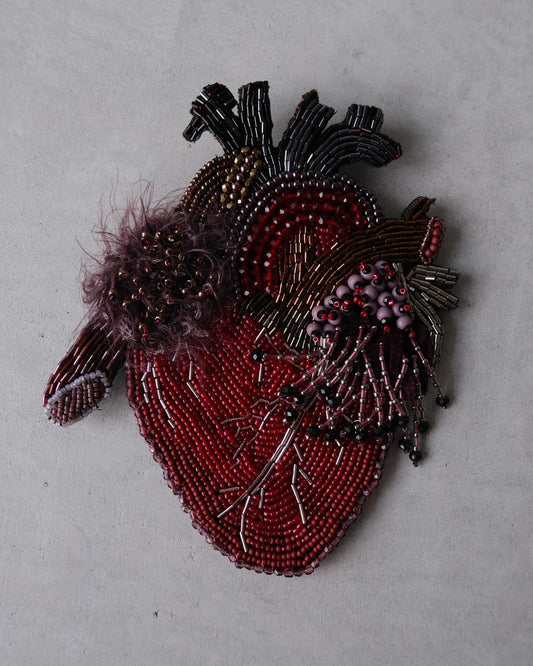 heart bijou brooch【Delivery in September 2023】