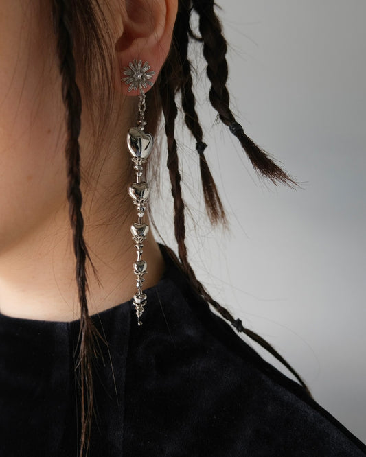 heart earring【Stock】