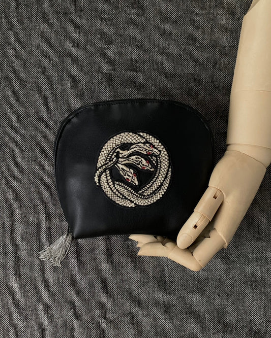 Three headed snake Pouch bag【Delivery in April 2025】