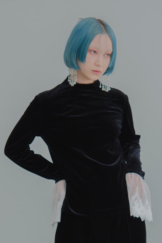 velours pullover 【stock】