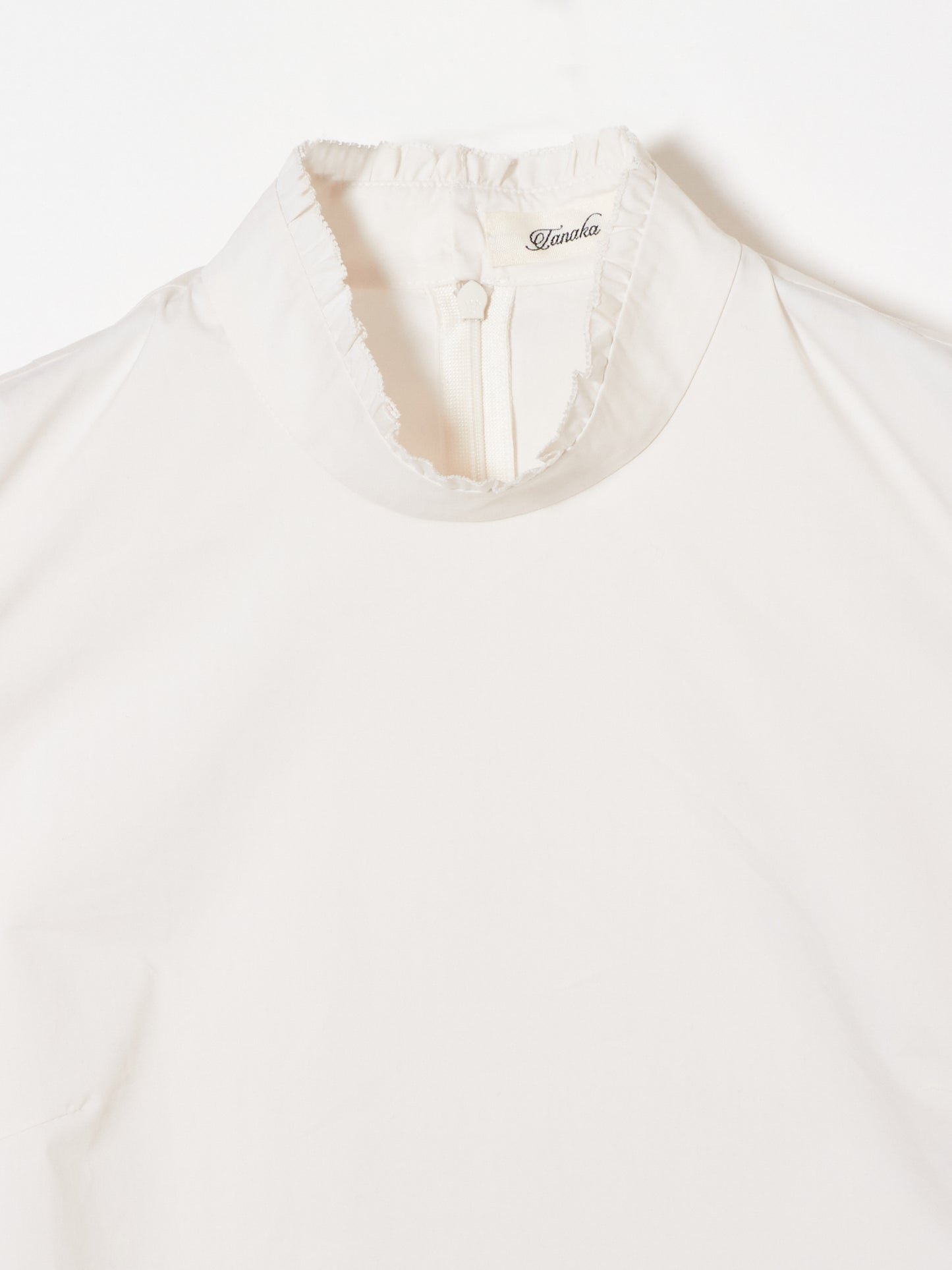 Puff sleeve blouse White