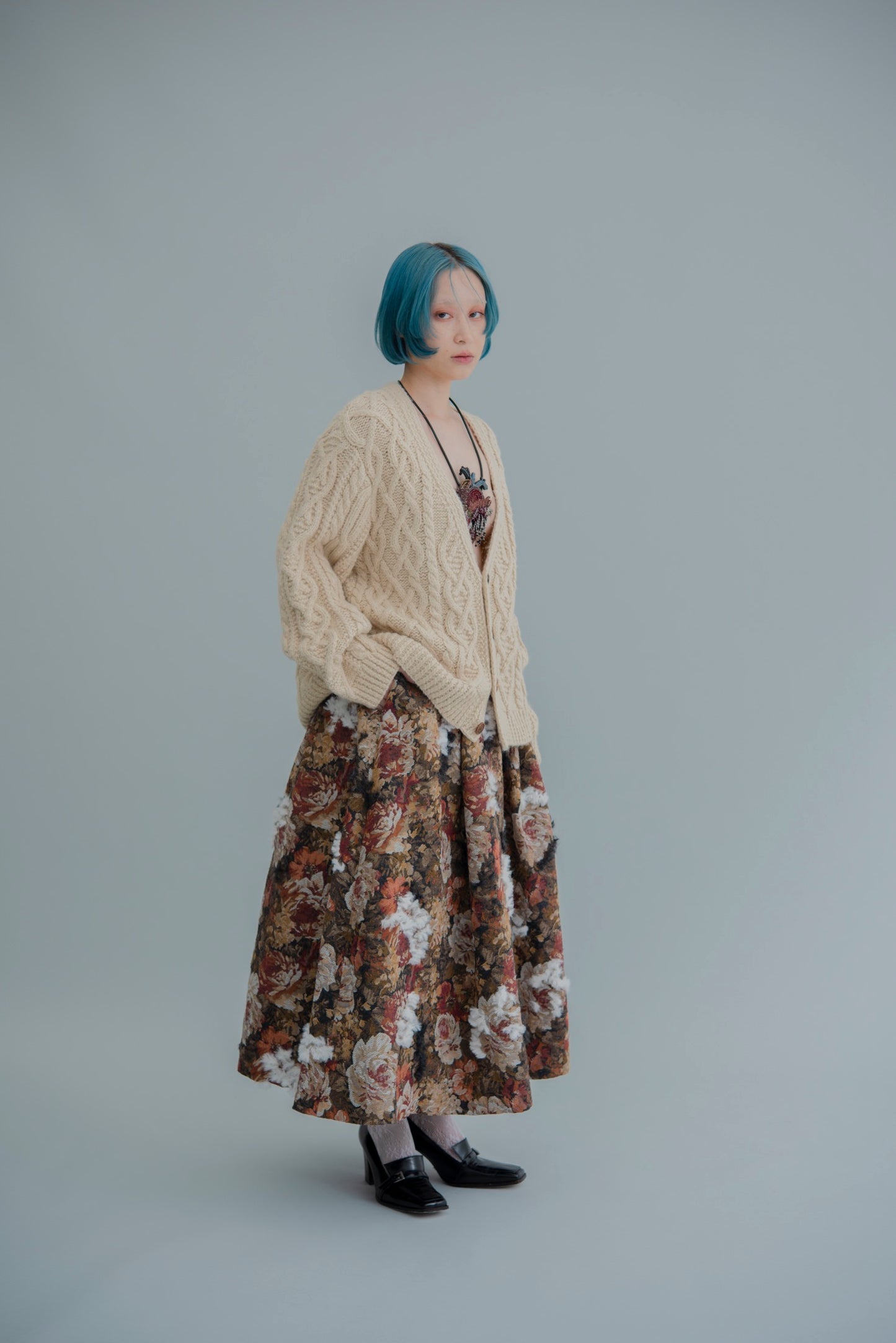 heart bijou necklace【Delivery in September 2023】