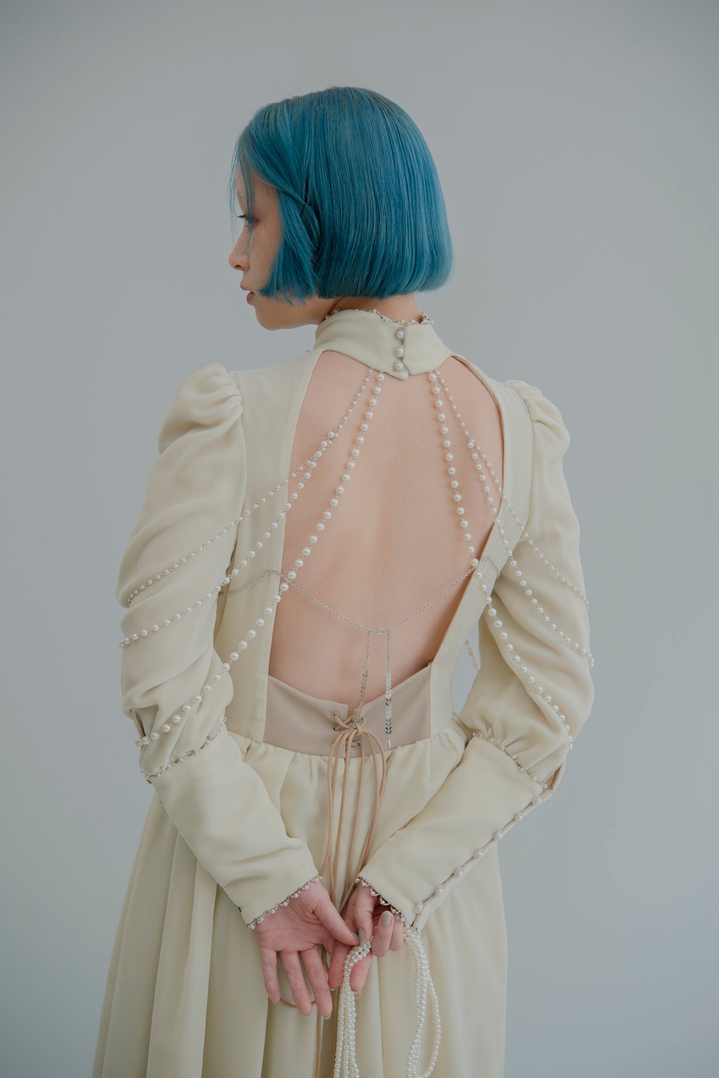 pearl bra dress【Delivery in December 2024】
