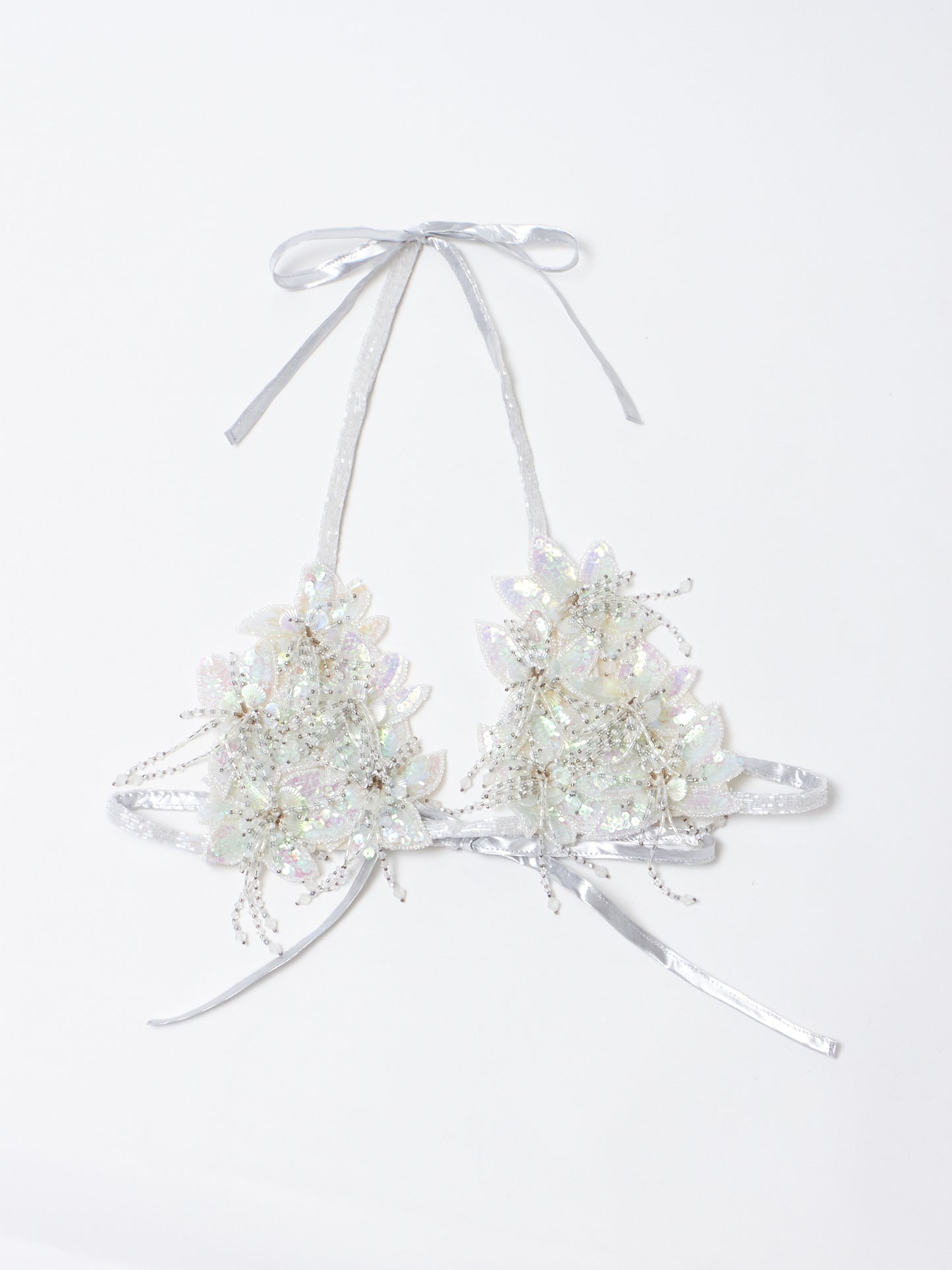 Flower bijou bra