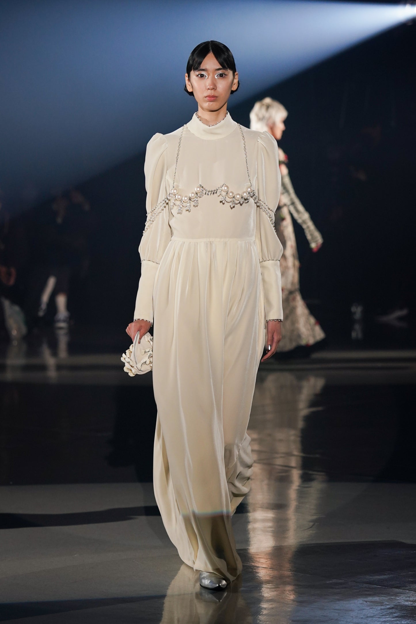 pearl bra dress【Delivery in December 2024】