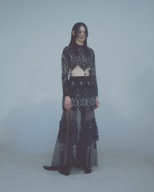 jelly fish skirt【Delivery in March 2024】