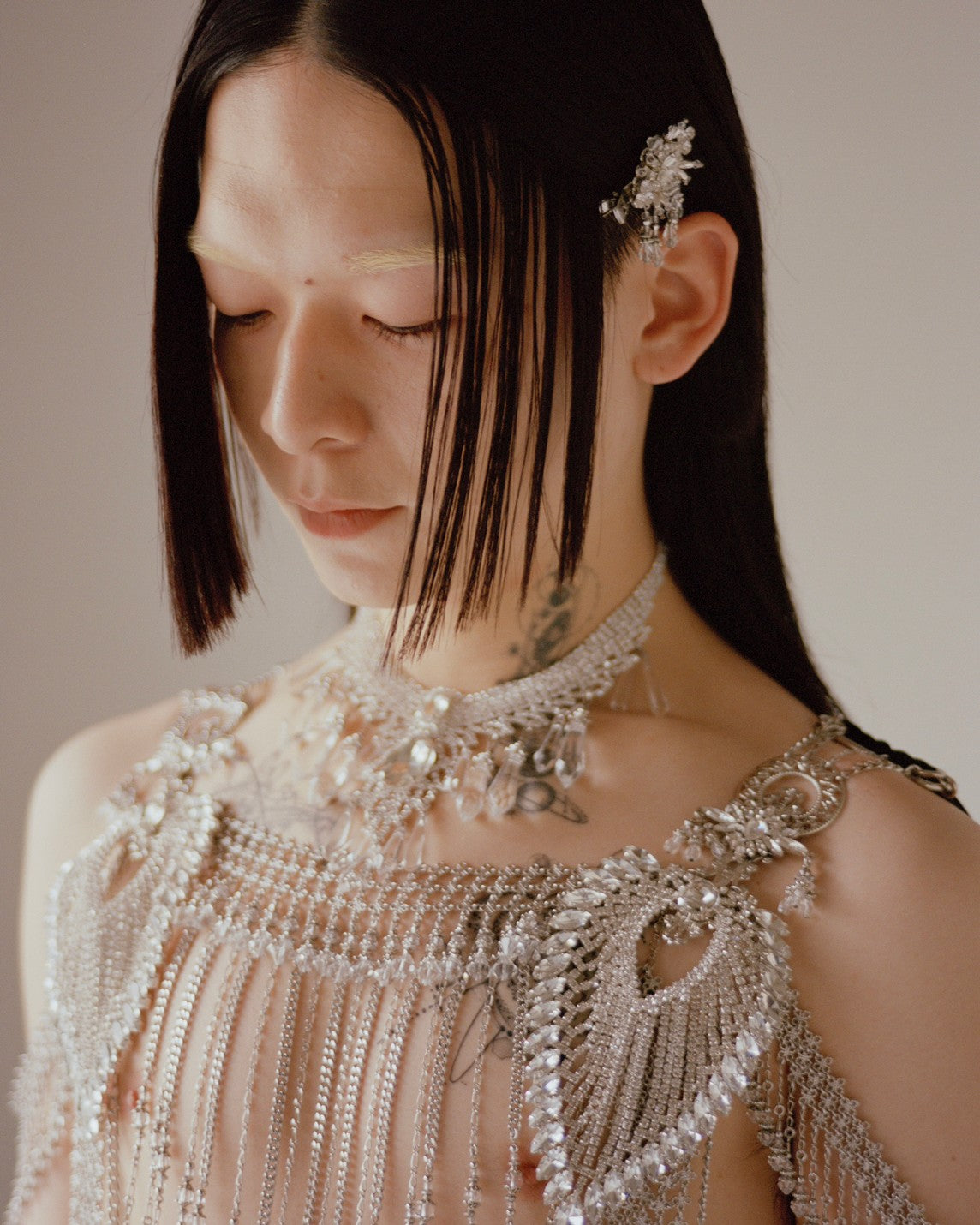 crystal hair clip【Delivery in November 2025】