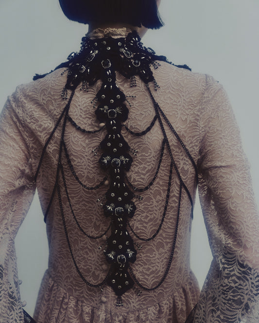 ribs black chain harness【Delivery in November 2025】