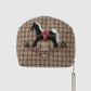 【New item】rocking horse check pouch Moss green【Delivery in April 2026】