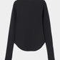 rocking horse patch thermal tops Charcoal【stock】