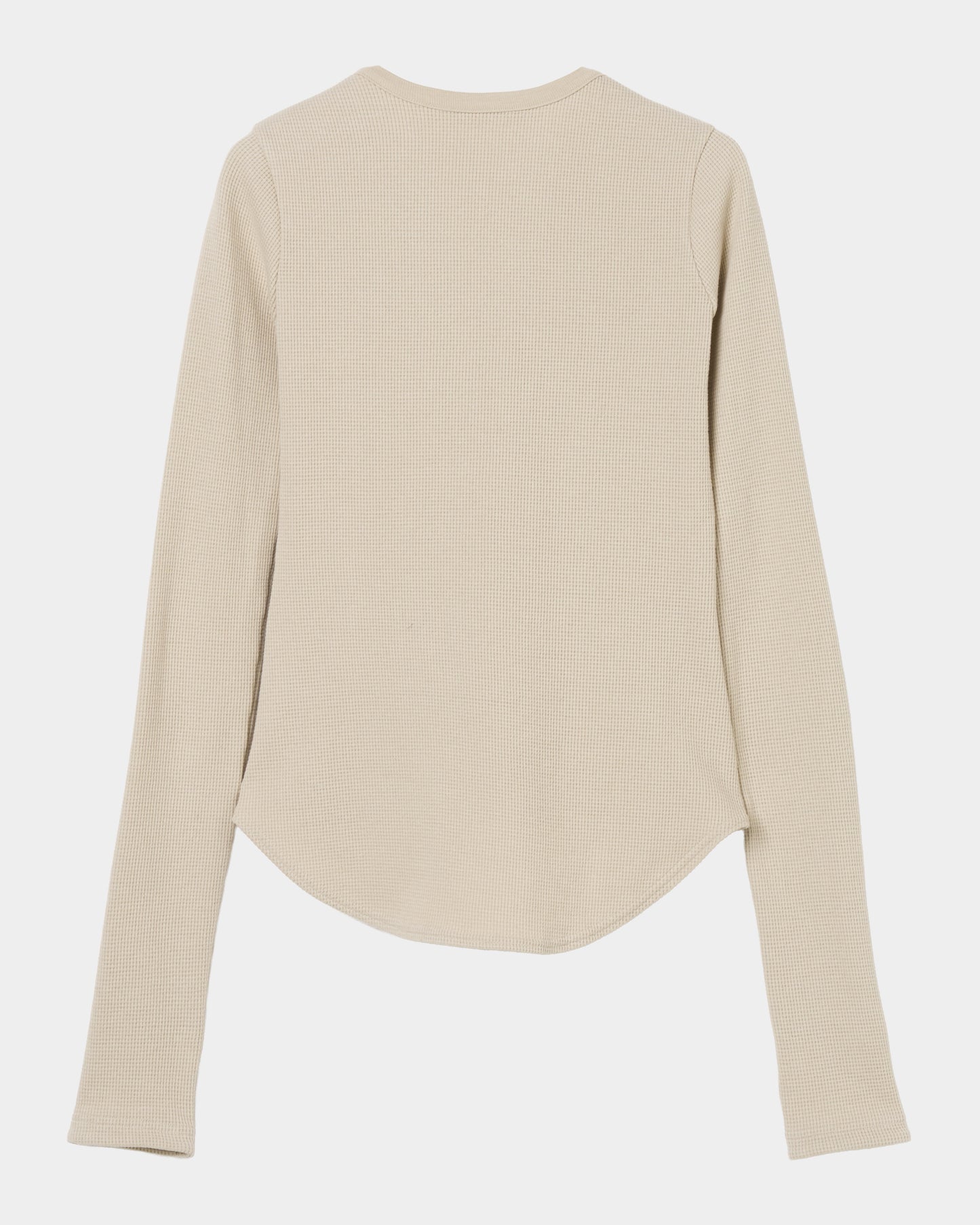 rocking horse patch thermal tops Beige【stock】
