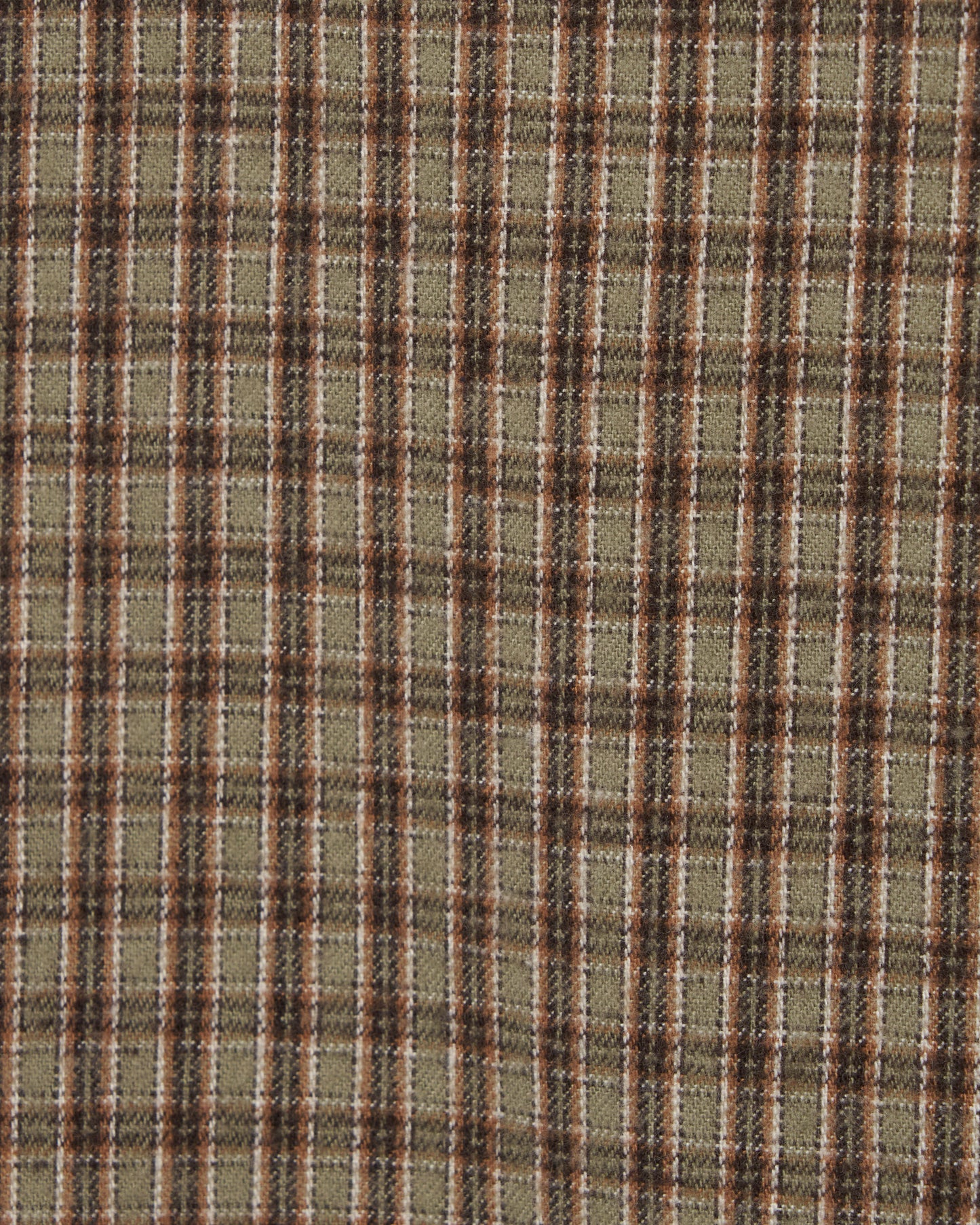 【New item】rocking horse check shirt Moss green【Delivery in April 2026】