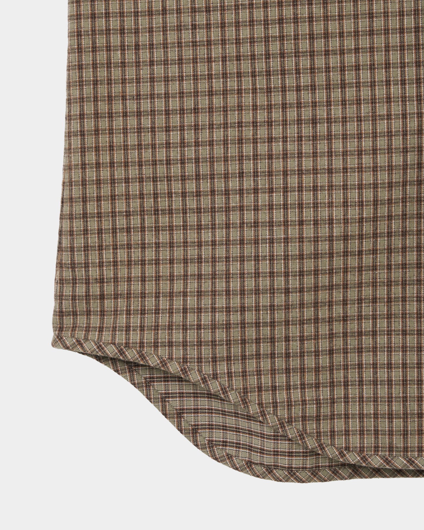 【New item】rocking horse check shirt Moss green【Delivery in April 2026】