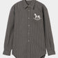 【New item】rocking horse check shirt Gray【Delivery in April 2026】