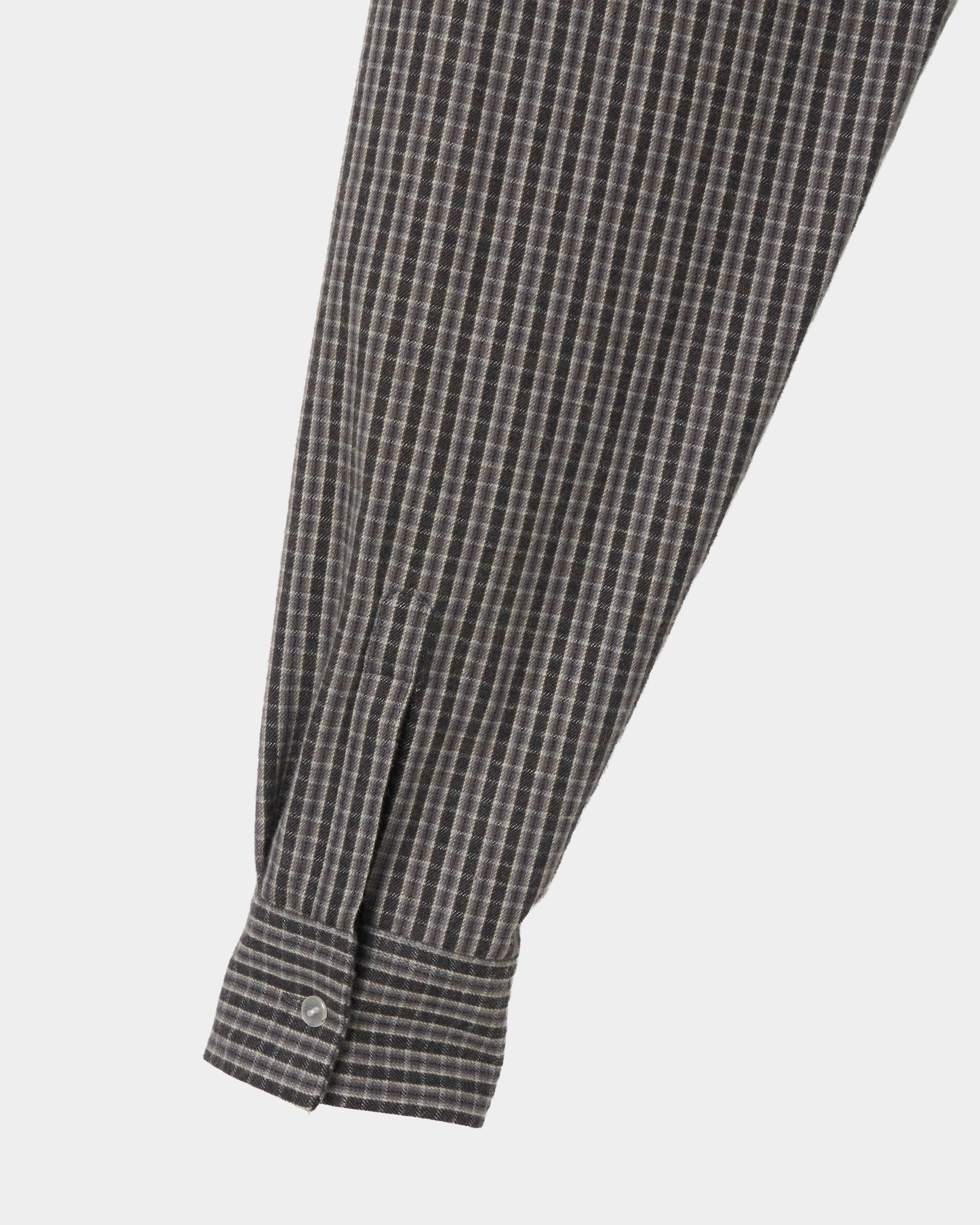 【New item】rocking horse check shirt Gray【Delivery in April 2026】