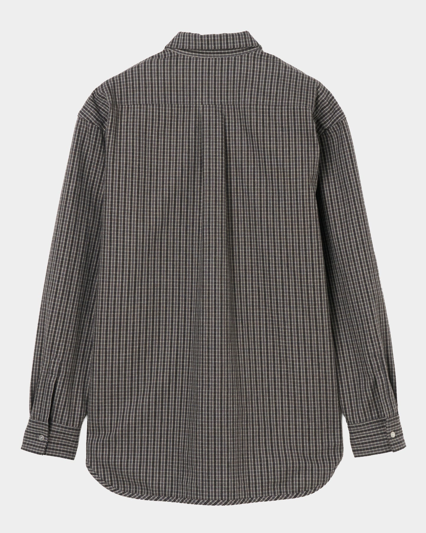 【New item】rocking horse check shirt Gray【Delivery in April 2026】