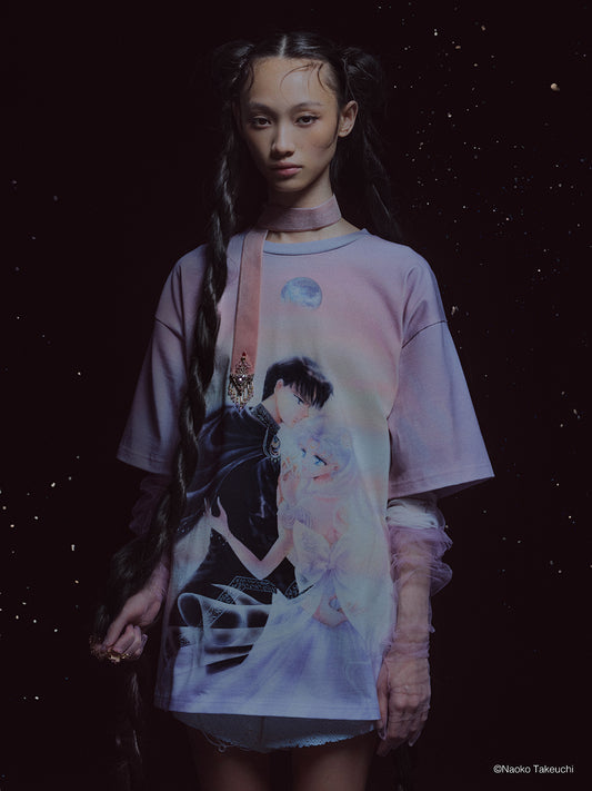 Princess Serenity & Prince Endymion T-shirt【Delivery in September 2026】