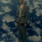 Pleated lining wrap skirt Gray【Delivery in January 2027】