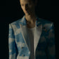 Sky print bijou balloon jacket【Delivery in February 2027】