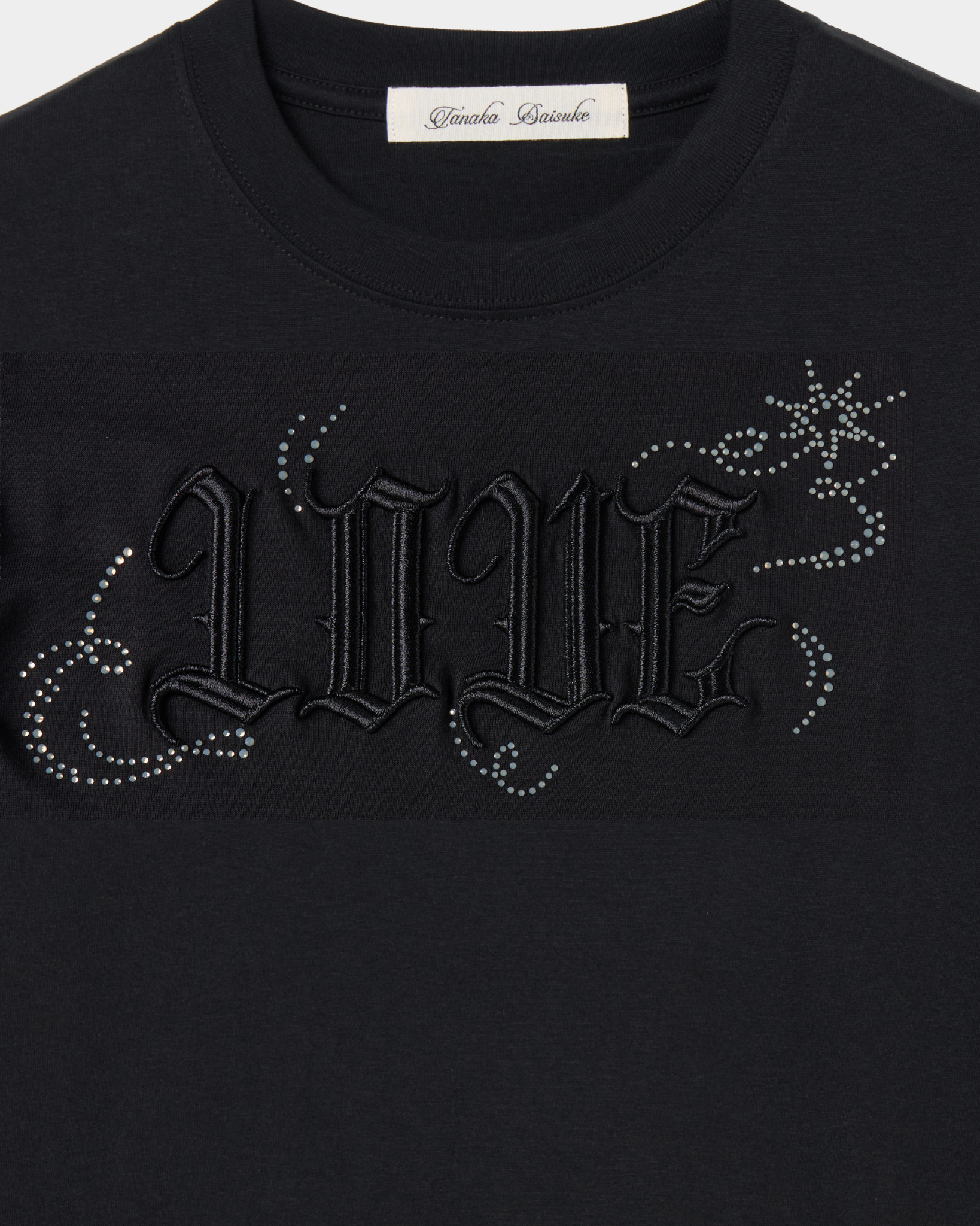 tanakadaisuke(タナカダイスケ)Tシャツ |LOVE sparkle T-shirt Black tanakadaisuke(タナカダイスケ)Tシャツ |LOVE sparkle T-shirt Black