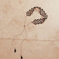 beads net choker Black【Delivery in January 2027】
