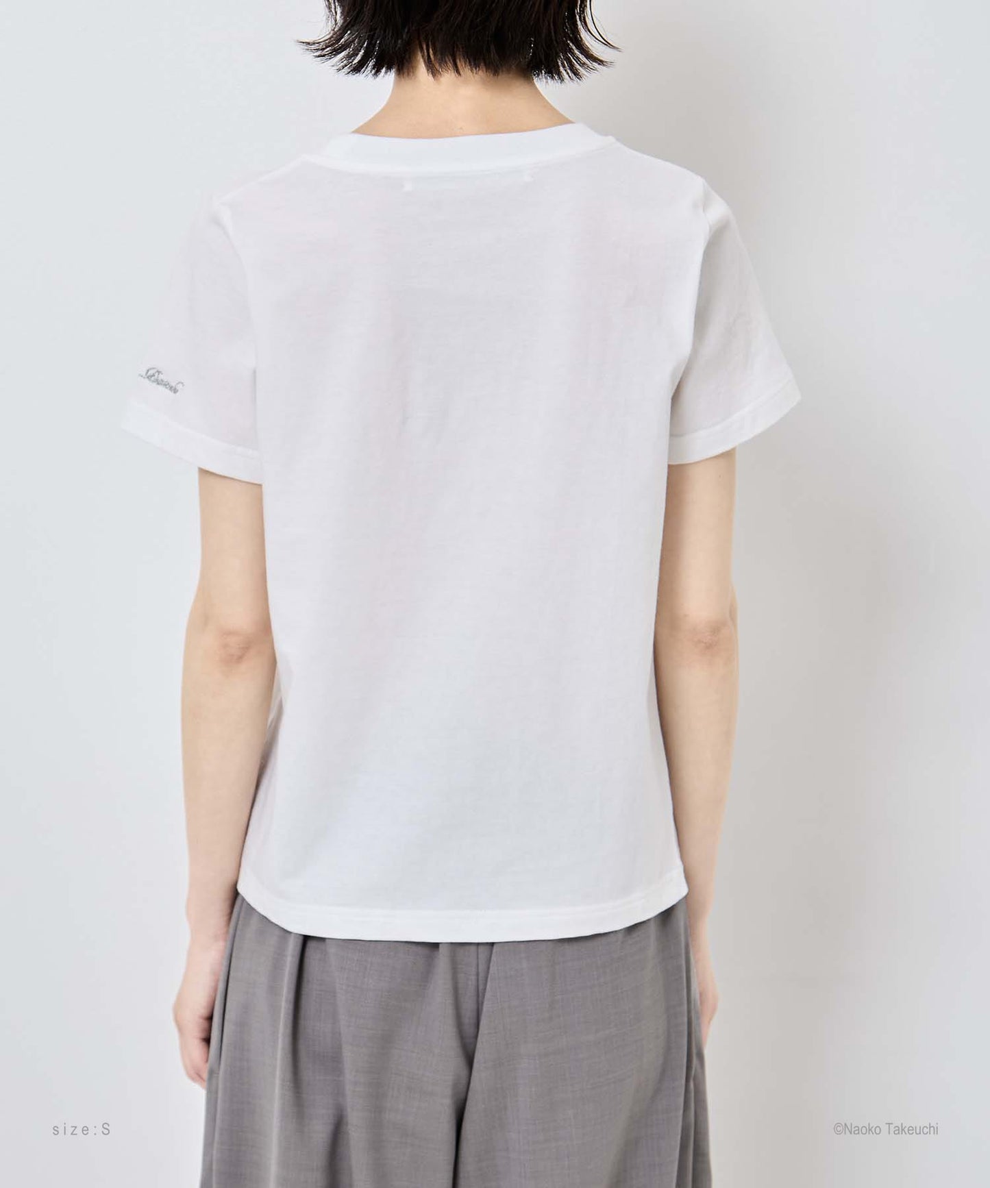 Cosmic Heart Compact T-shirt (White)【stock】