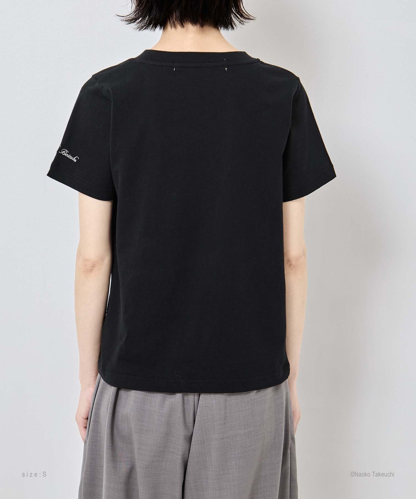 Cosmic Heart Compact T-shirt (Black)【stock】