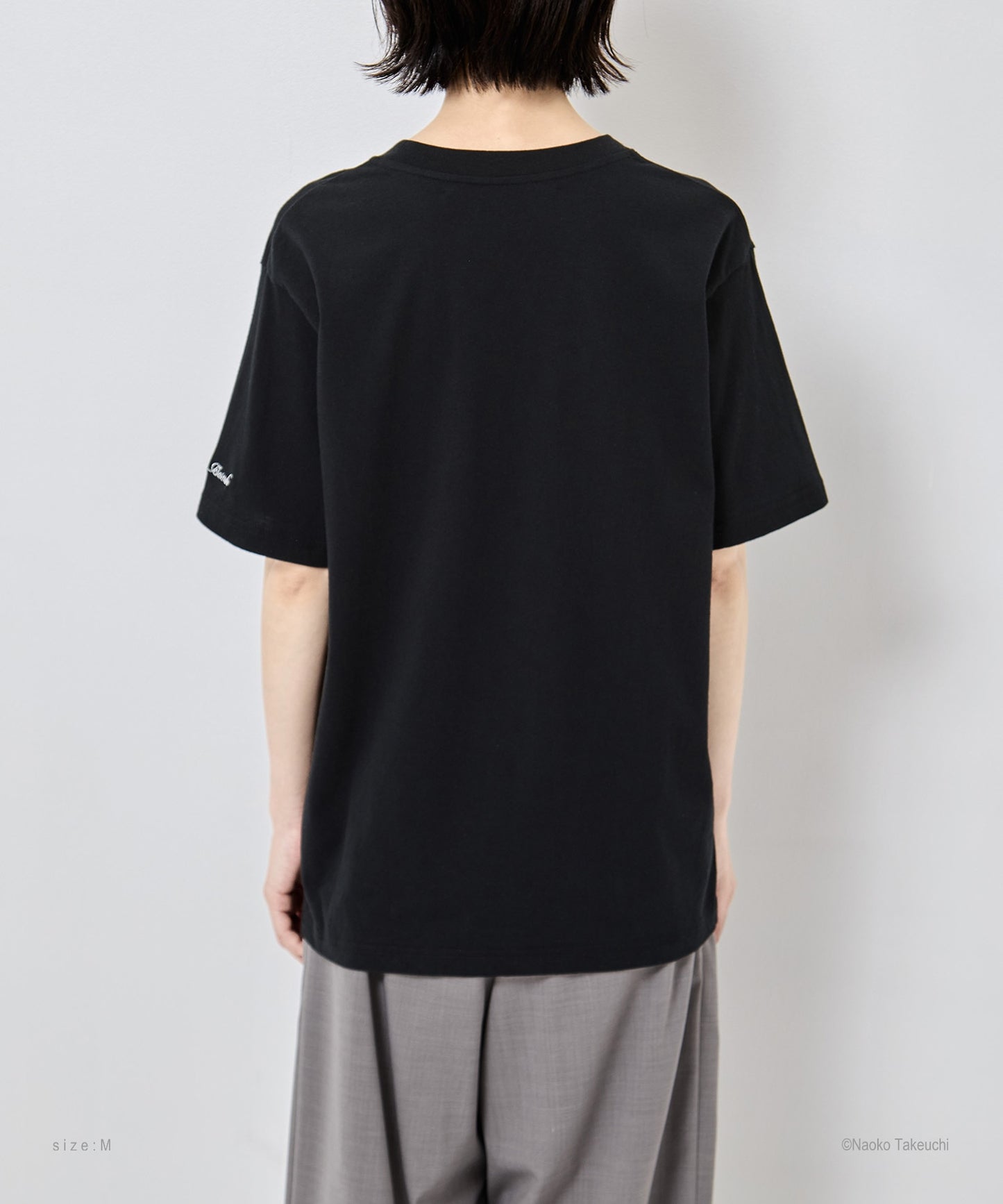Cosmic Heart Compact T-shirt (Black)【stock】