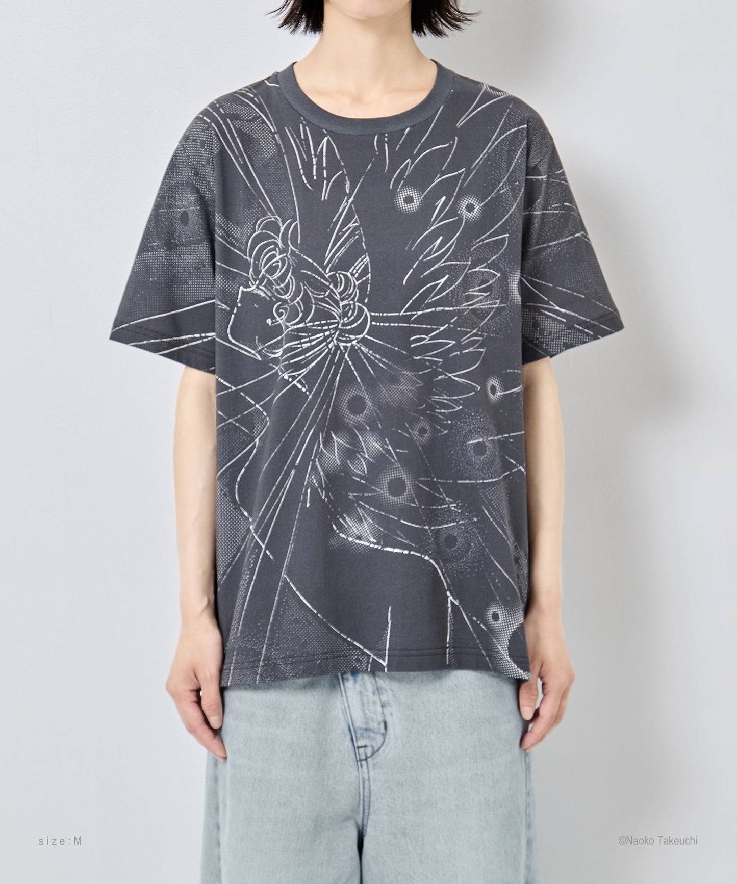 Eternal Sailor Moon T-shirt (Black)【stock】