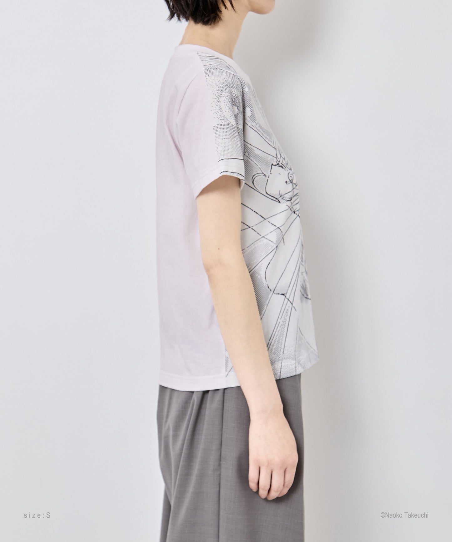 Eternal Sailor Moon T-shirt (Pink)【stock】