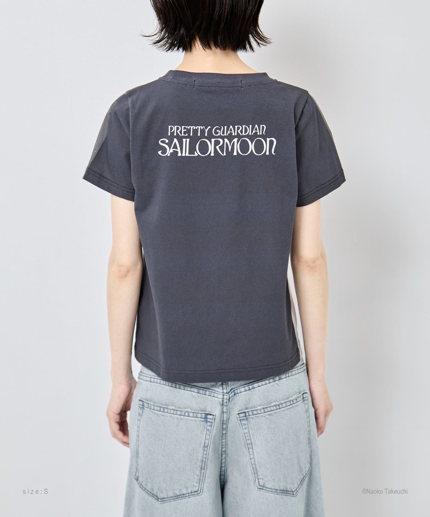 Sailor Moon silhouette T-shirt【stock】