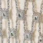 Chain bijou crystal cape Silver【Delivery in March 2027】