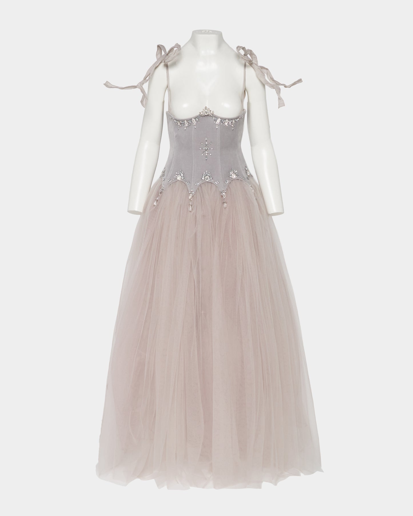 bijou bra corset dress One color【Delivery in March 2027】