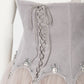 bijou bra corset dress One color【Delivery in March 2027】