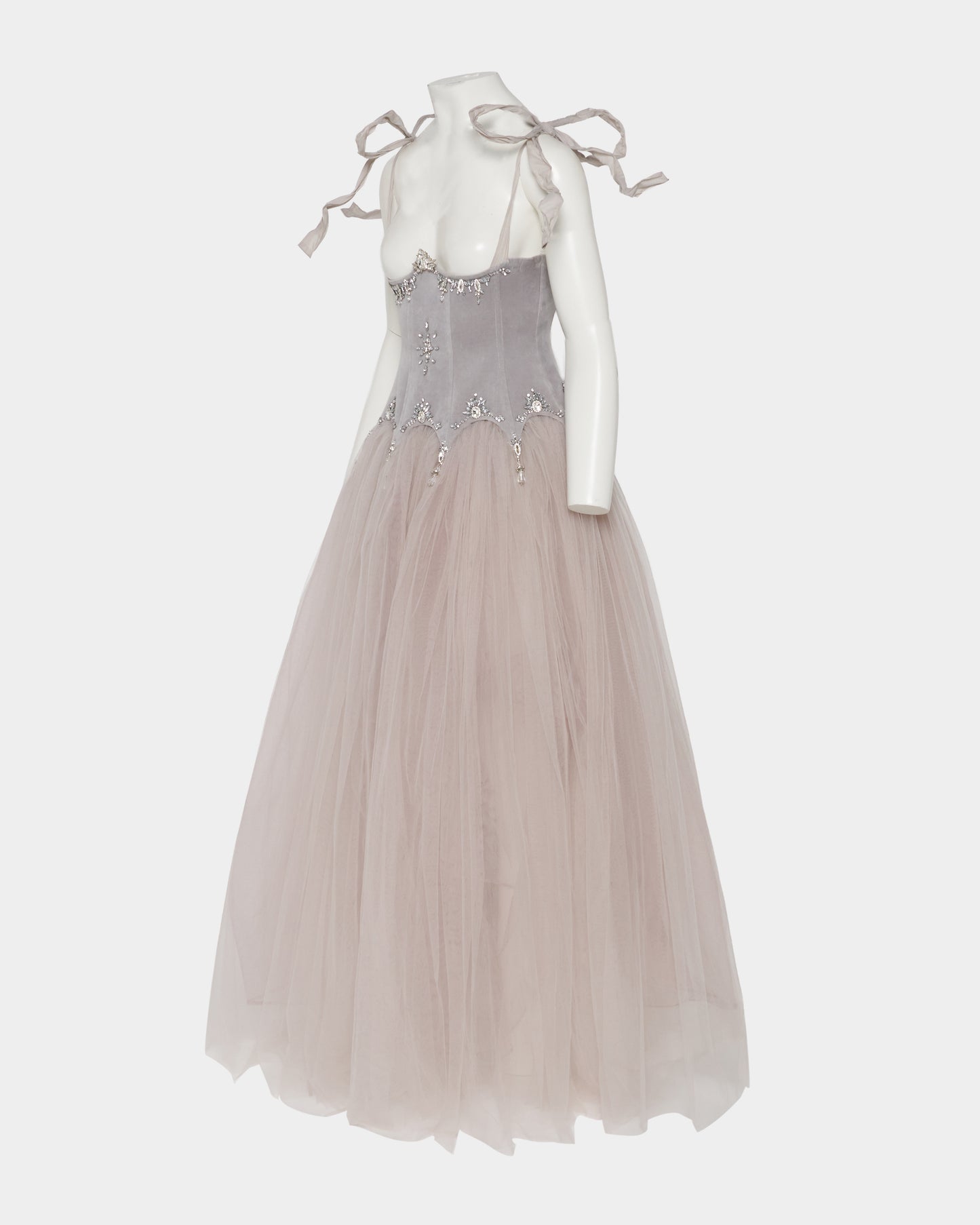 bijou bra corset dress One color【Delivery in March 2027】