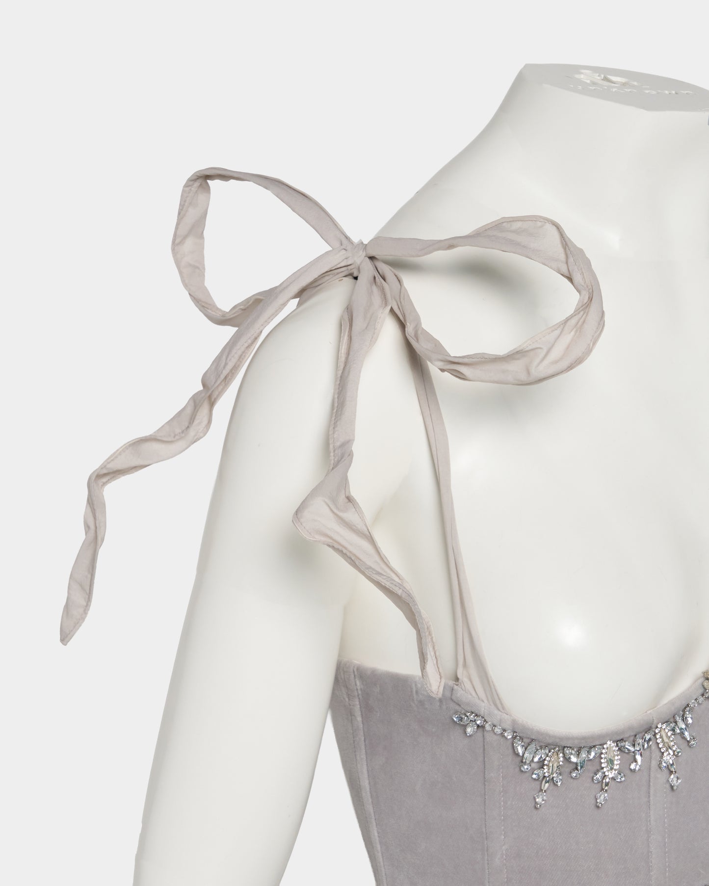 bijou bra corset dress One color【Delivery in March 2027】