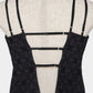 Rosette tile bustier tops Gray【Delivery in February 2027】