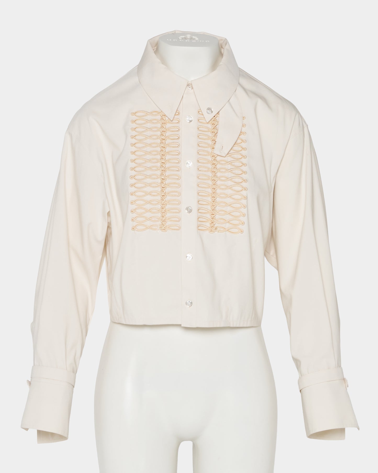 Napoleon shirt jacket Ivory【Delivery in January 2027】
