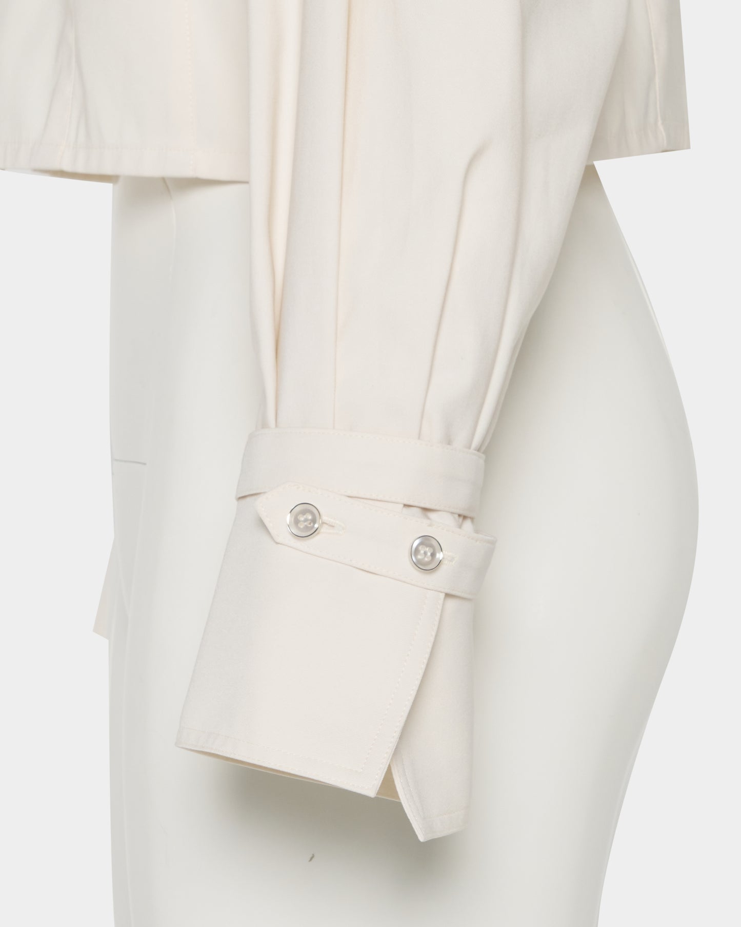 Napoleon shirt jacket Ivory【Delivery in January 2027】
