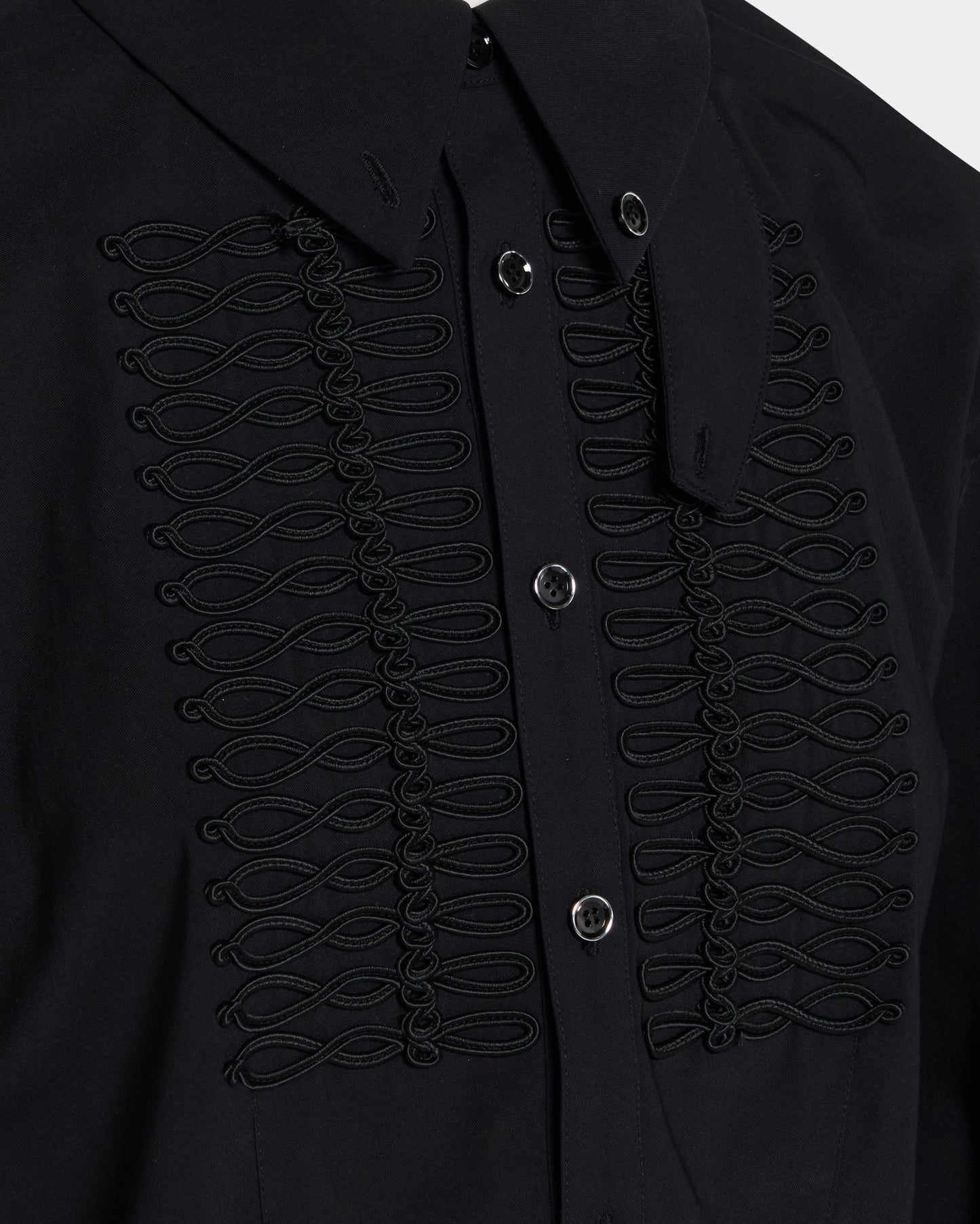 Napoleon shirt jacket Black【Delivery in January 2027】