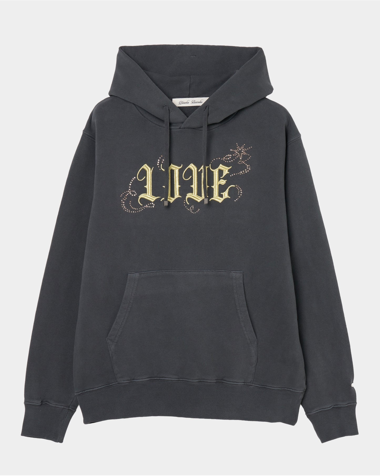 LOVE sparkle hoodie Black【Delivery in March 2026】
