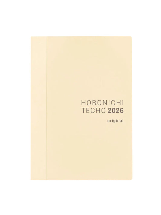 手帳本体オリジナル［A6/1日1ページ/1月/月曜はじまり］【Stock】
