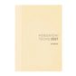 【ほぼ日手帳2027】White handkerchief diary オリジナル（A6）サイズ用カバー × 手帳本体セット【Delivery in January 2027】