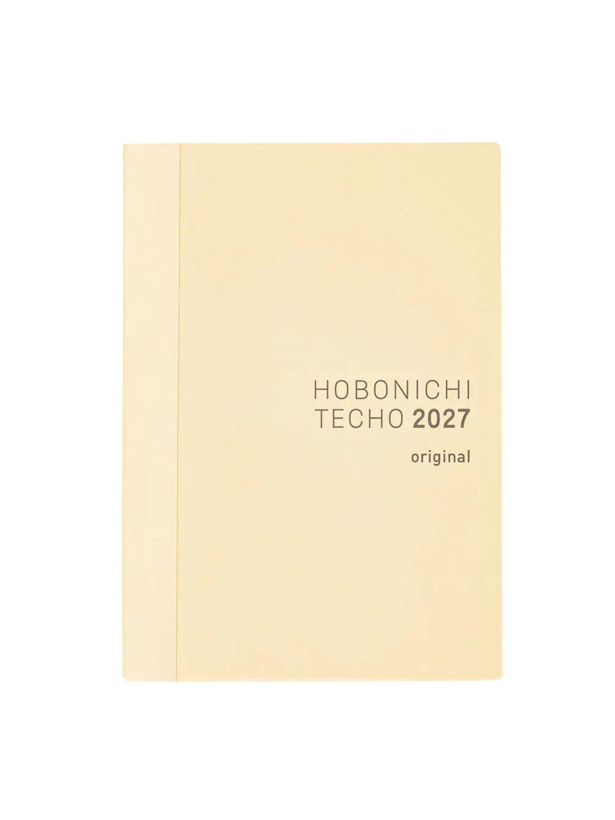 【ほぼ日手帳2027】White handkerchief diary オリジナル（A6）サイズ用カバー × 手帳本体セット【Delivery in January 2027】