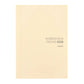【ほぼ日手帳2027】White handkerchief diary -カズン（A5）サイズ用カバー × 手帳本体 set-【Stock】