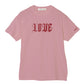 LOVE T-shirt Pink【Delivery in December 2023】